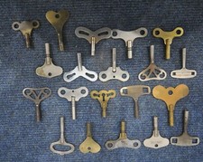 Selection Of Vintage Clock Keys - Multi Buy Discounts Available