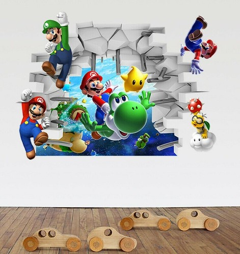 Mario wall sticker - wall, kids