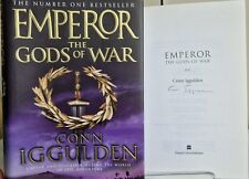 SIGNED The Gods Of War Emperor Series Book 4 Conn Iggulden 1st Ed Hardback 2006 
