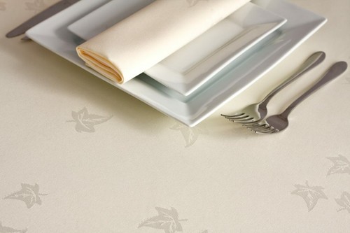 Ivory napkins tablecloths - ivory,