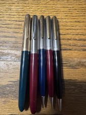Lot Of 5 Parker 21 Fountain