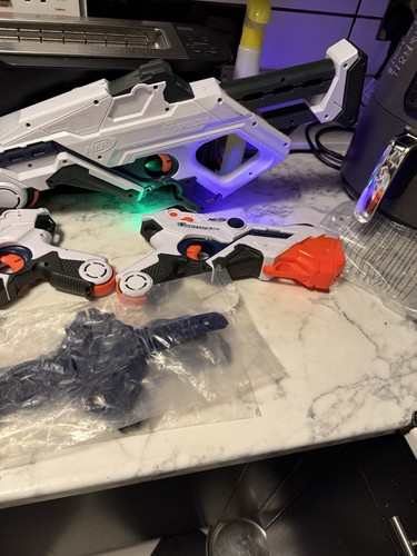 Laser tag game - laser, x