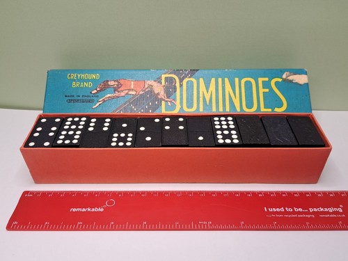 Vintage dominoes greyhound - vintage,