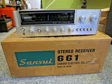 Vintage 1970s Sansui FM/AM