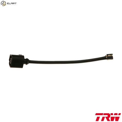 Warning contact brake pad - brake,