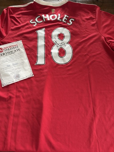 Paul scholes signed manchester - paul,