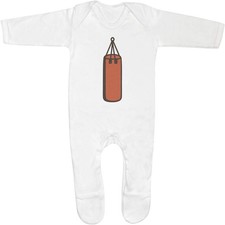 'Punching Bag' Baby Romper