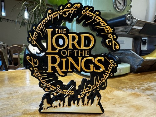 Lord the rings sign - rings, |