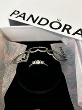 Pandora Ring Bundle / Engagement / With Gift Box
