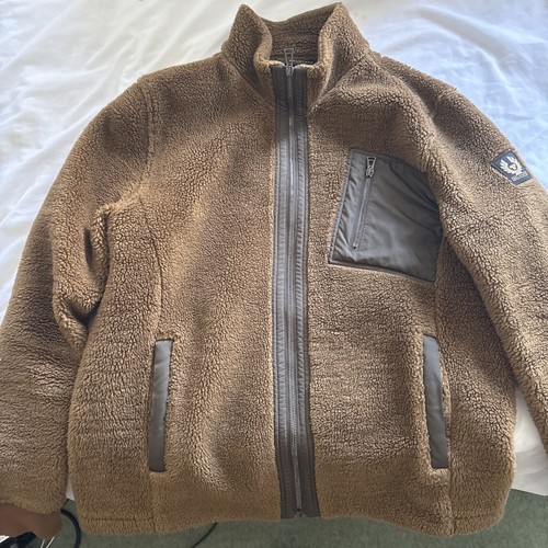 Belstaff fleece jacket medium - belstaff,