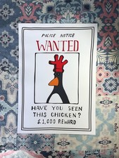 A3 Feathers McGraw Wanted