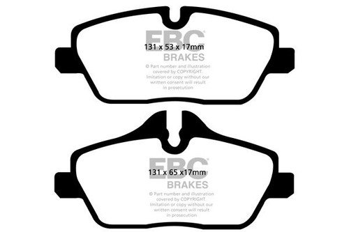 Ebc dp22056 brake pad set - set, disc