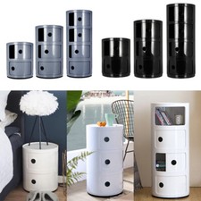 2/3/4/5 Drawers Round Storage