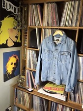 Men’s Lee Rider Denim Jacket Large Great Vintage Condition Fitted Shape
