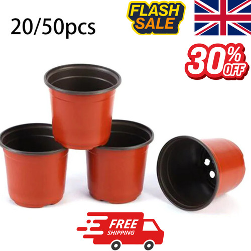 50pcs plastic plant pots - plant, small
