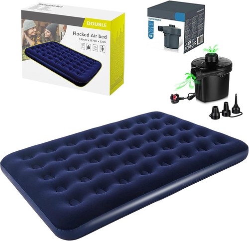 Double air bed electric pump - double,