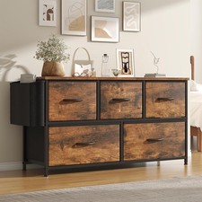 Feonase Fabric 5 Drawer