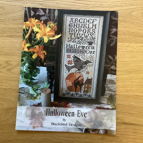 Halloween eve cross stitch - cross,