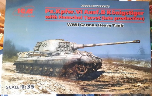 Icm ww2 german kpfw vi - 1/35,
