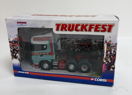 Corgi truckfest scania - corgi, 1:50