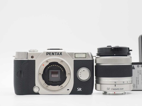 Pentax q10 silver 4mp - q10, 12.4mp