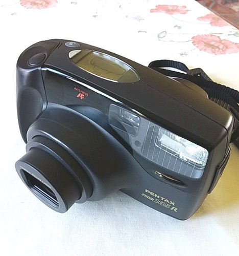 Pentax zoom 105 35mm film - zoom,