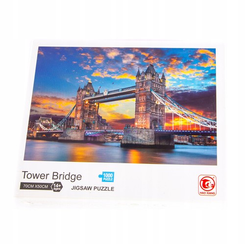 Puzzle 1000pc tower - puzzle, bridge