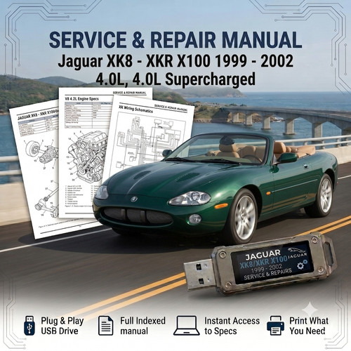 Jaguar xk8 xkr x100 1999 - jaguar, 2000