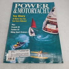 Power & Motoryacht Magazine June 1996 Water Toys Fairline 65 Cranchi 38 Viking