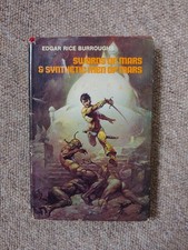 Swords of Mars & Synthetic Men of Mars, Edgar Rice Burroughs US SFBC HB 1975