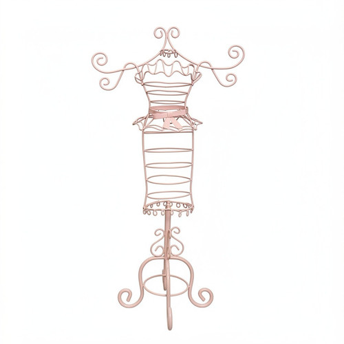 Pink dress form mannequin - dress,