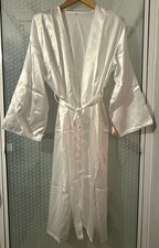 Satin-style, Belted Kimono-Style Belted Robe Size XL (UK average 16-18) 