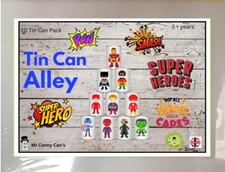 New Super Heroes Tin Can Alley