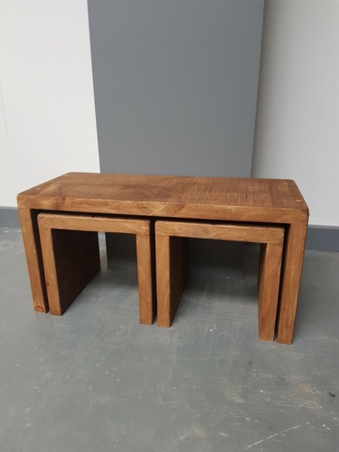 Rustic solid pine nest - solid,