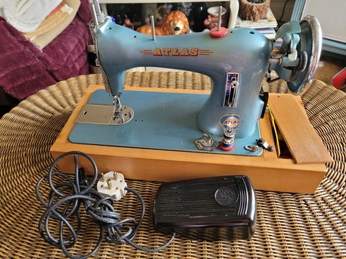 Rare vintage atlas blue - vintage,