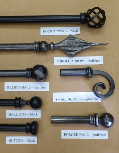 Wrought iron curtain - iron,