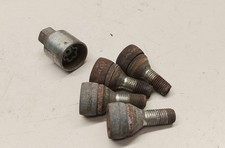 Vauxhall Corsa D Alloy Wheel Locking Wheel Bolts Set Genuine GM SRI SXI VXR