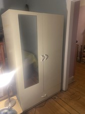 White Freestanding Wardrobe