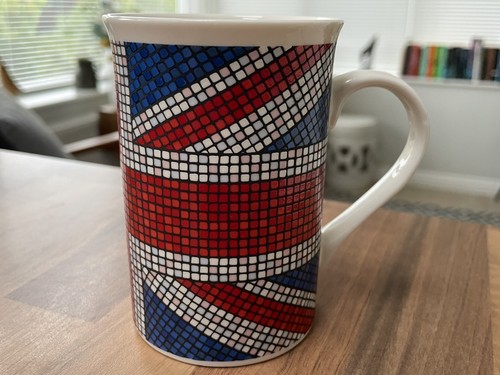 Union jack flag england - jack, mosaic