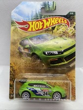 Hot Wheels VW Scirocco GT24 Green Backroad Rally Series 3/6 GDG44 Volkswagen