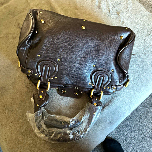 Women brown pebbled - brown, leather