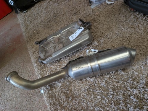 2017 ktm 690 - duke, exhaust