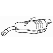 Quality Rear Exhaust Silencer