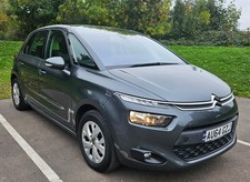 Citroen C4 Picasso MPV Grey 2014 1.6 Petrol (Low Miles, Top Engine, Mid spec)