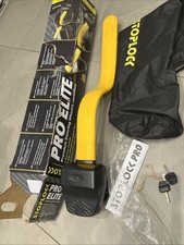 Stoplock PRO ELITE Steering Wheel Immobiliser Lock , Carry Bag Little Ripped