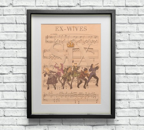 Six the musical wives - ex-wives, sheet