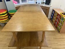 Oak Faced Tables For Pre School/ Nursery 8 Seater
