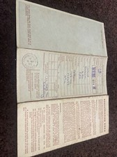 1970 Suzuki U50 Old Style Vehicle Document Book