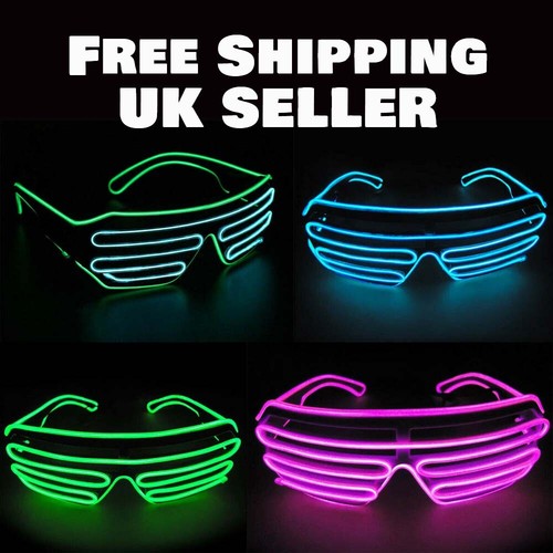Neon led light glasses - light, up