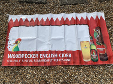 Bulmers Woodpecker Cider Vinyl Display Banner 70" x 36"